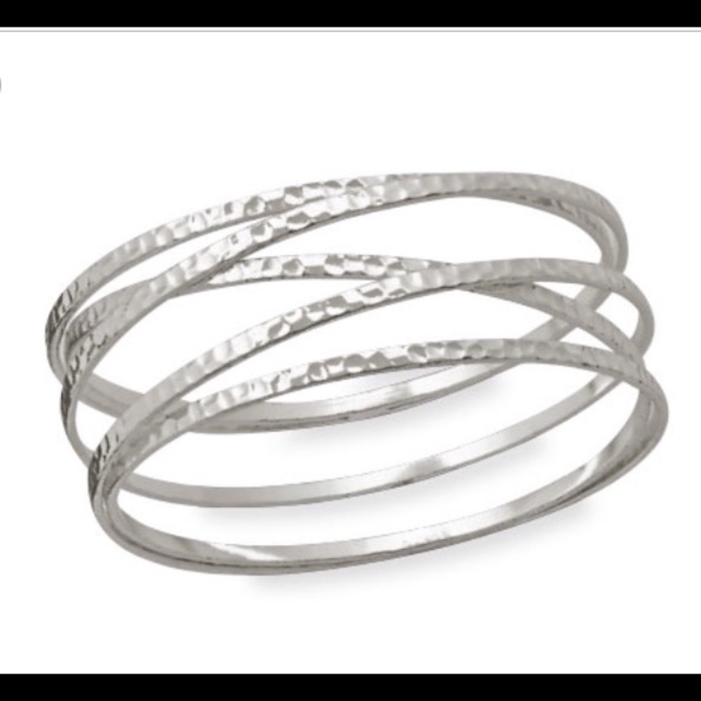 Premier Designs Silver Bangle.